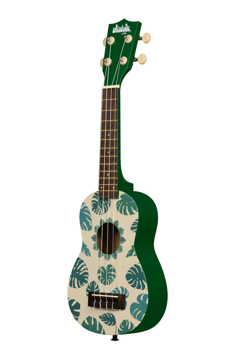 Kala UK-MONSTERA Ukadelic Soprano Ukulele (Monstera)