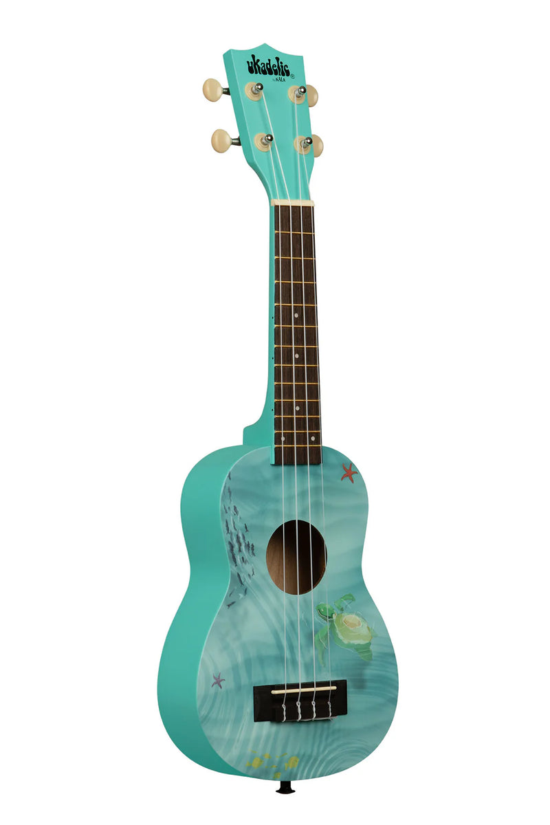 Kala UK-SEASCAPE Ukadelic Soprano Ukulele (Seascape)