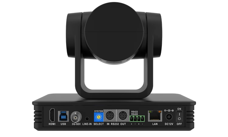 BZB Gear BG-UPTZ-20XHSU-B Universal 1080P FHD PTZ 20X HDMI/SDI/USB 3.0 RS232/485 Live Streaming Camera (Black)