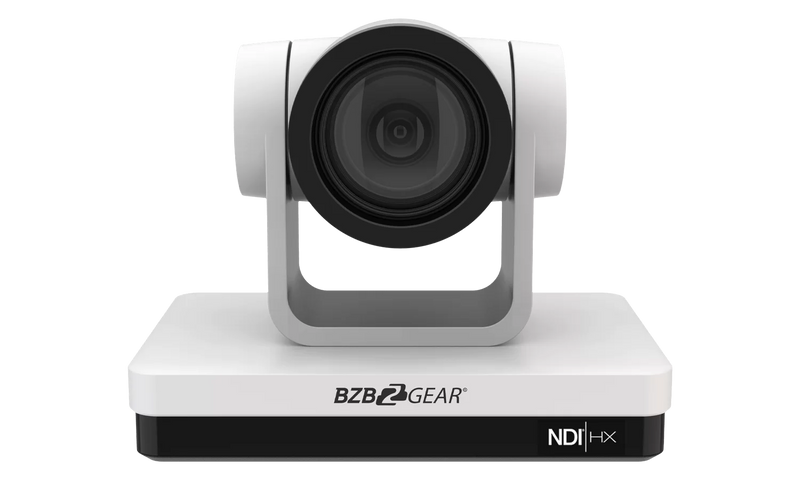 BZB Gear BG-UPTZ-ND12X-W Universal 1080P FHD PTZ 12X NDI/HDMI/SDI/USB 3.0 RS232/485 Live Streaming Camera (White)
