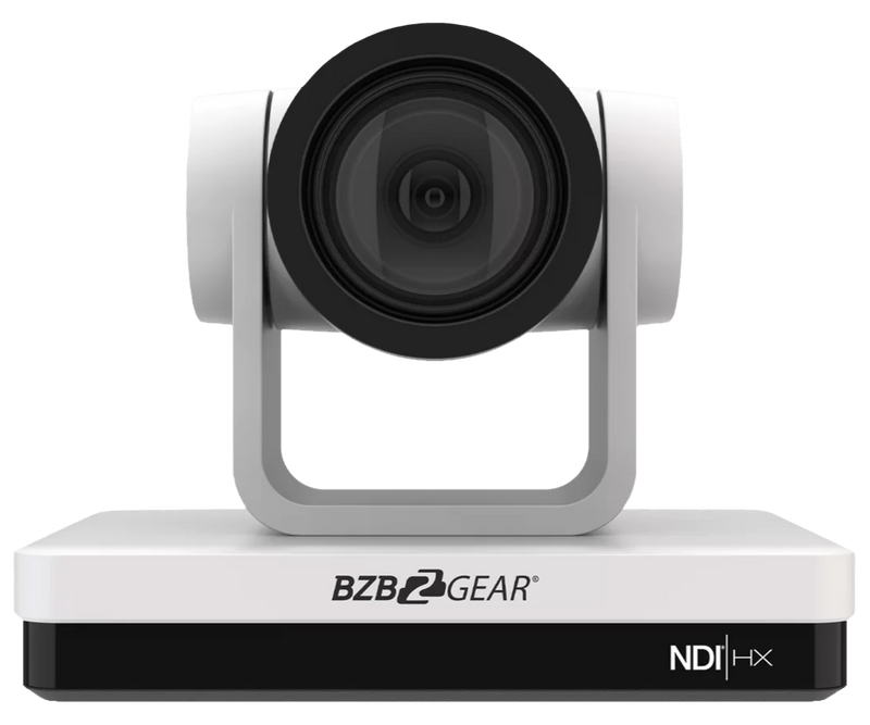 BZB Gear BG-UPTZ-ND30X-W Universal 1080P FHD PTZ 30X NDI/HDMI/SDI/USB 3.0 RS232/485 Live Streaming Camera (White)