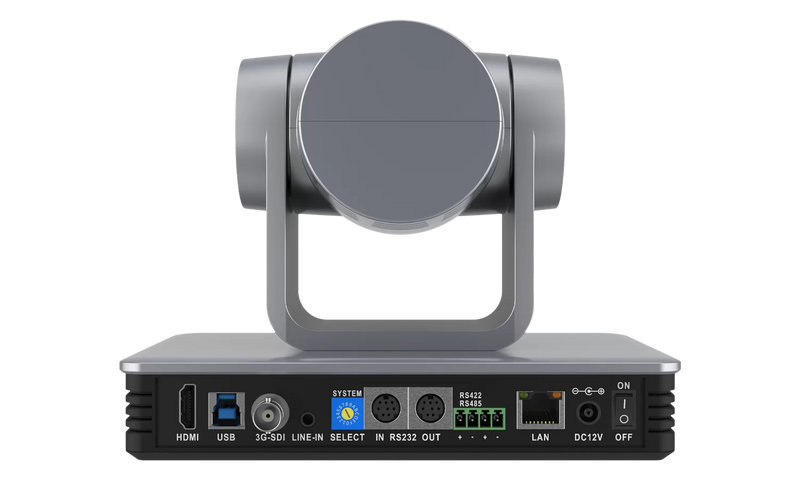 BZB Gear BG-UPTZ-12XHSU-S Universal 1080P FHD PTZ 12X HDMI/SDI/USB 3.0 RS232/485 Live Streaming Camera (Silver)
