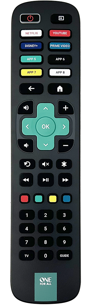 One For All URC4923 Roku TV Replacement Remote