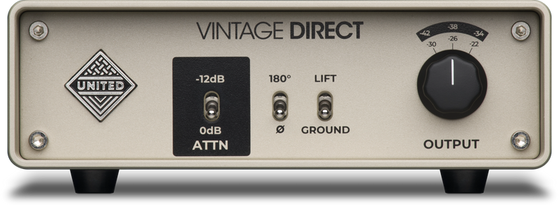 United Studio Technologies VINTAGE DIRECT Vintage-Style Large-Transformer Direct Box