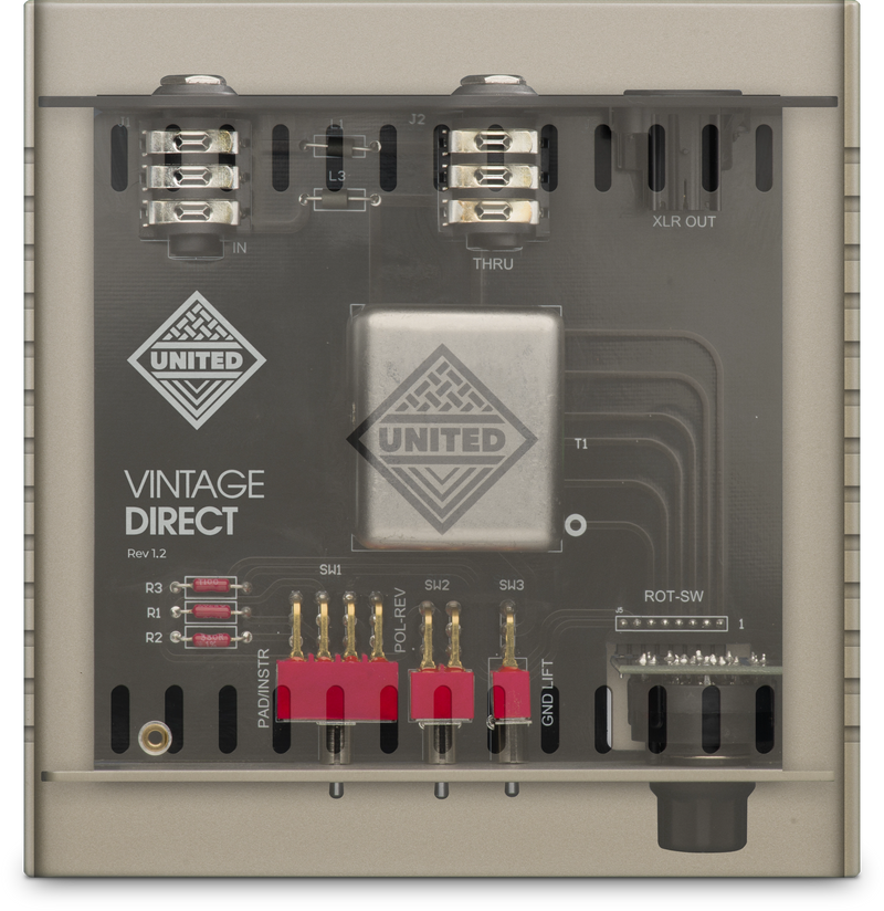 United Studio Technologies VINTAGE DIRECT Vintage-Style Large-Transformer Direct Box