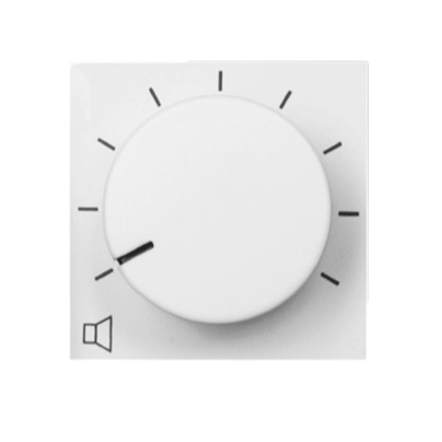 Audac VC3208/W Remote Volume Controller (White) - 45 x 45mm
