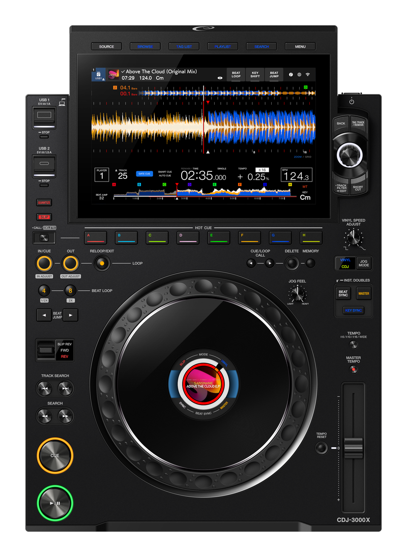 AlphaTheta CDJ-3000X Professional DJ Media Player