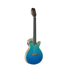 Tagima MODENA NY-EQ Semi Hollow-Body Electric Guitar (Transparent Blue)