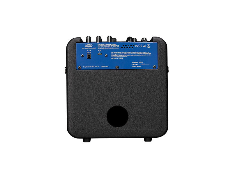 Vox MINI GO 3 Limited Edition 3-Watt Portable Modelling Amp (Iron Blue)