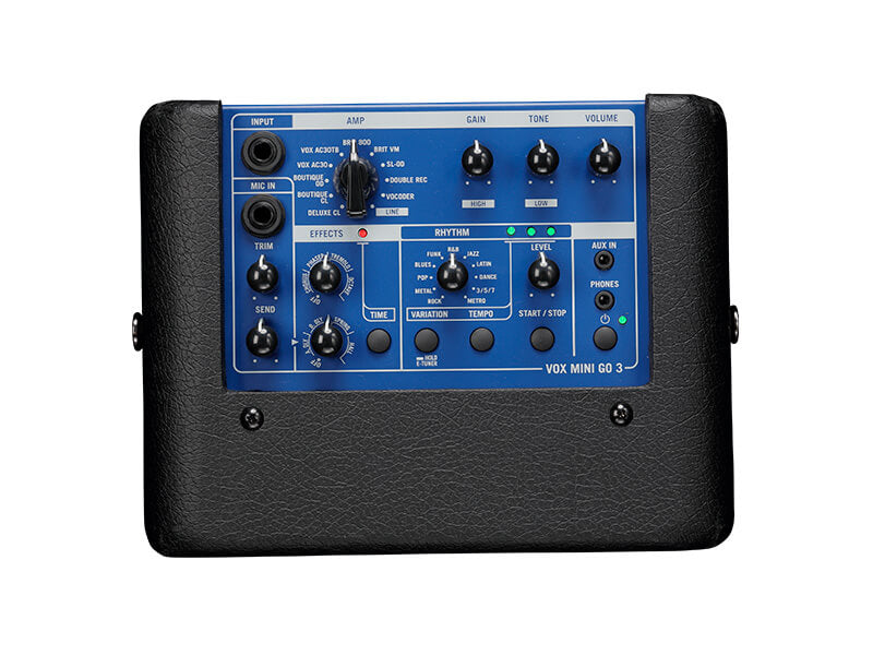 Vox MINI GO 3 Limited Edition 3-Watt Portable Modelling Amp (Iron Blue)