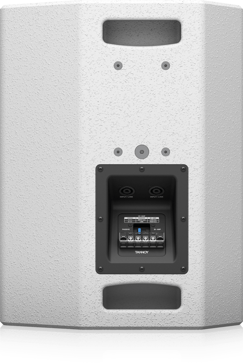 Tannoy TA-VX12HP-WH PowerDual Haut-parleur gamme complète pour applications portables et d'installation (Blanc) - 12"