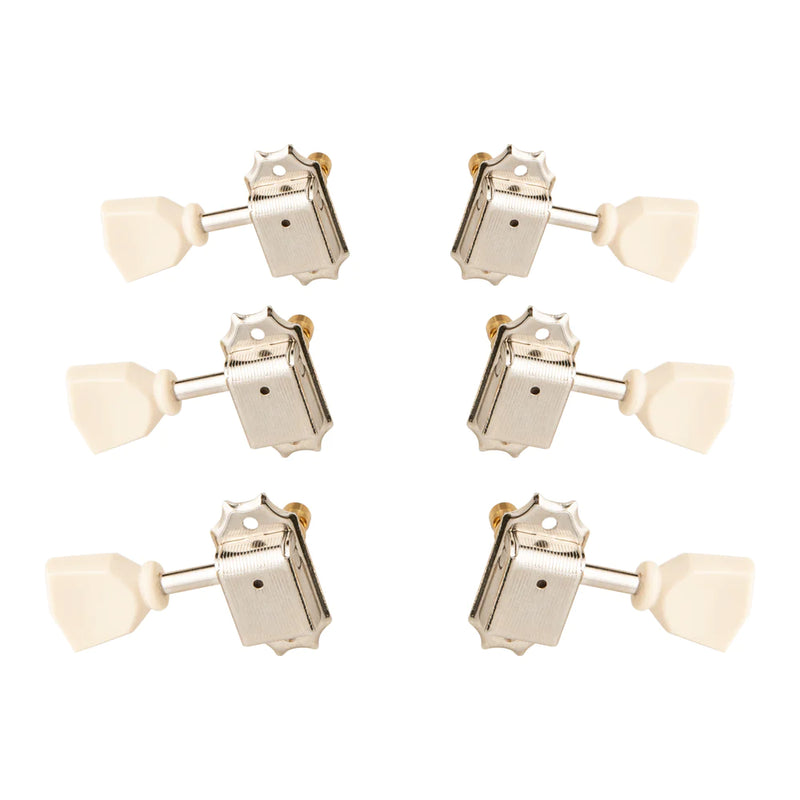 PRS Vintage Style Locking Tuning Machines Set of 6 (Nickel)