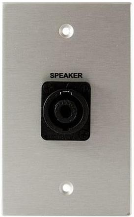 Covid W1124T-CA Neutrik 4 Pole Speakon (Clear Anodized)