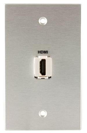 Covid W1142F-CA HDMI Wall Plate (Clear Anodized)