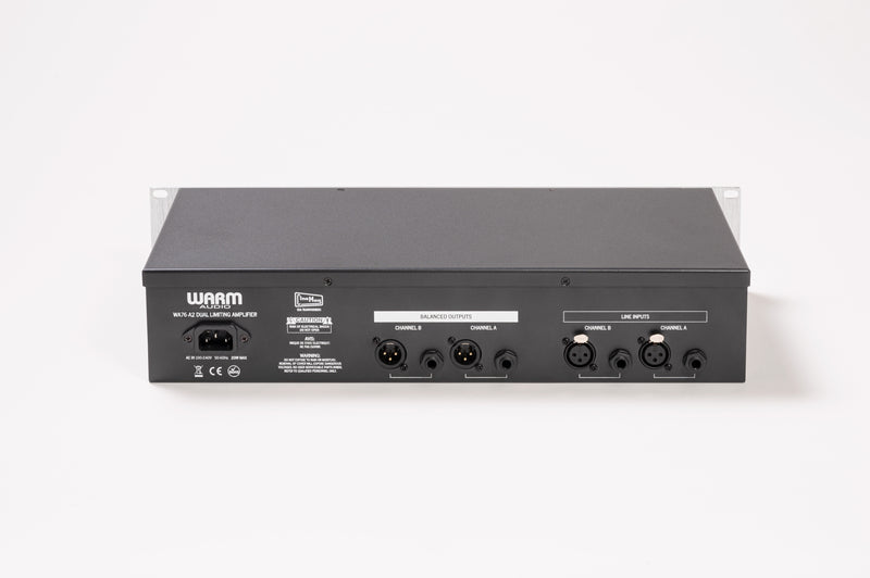 Warm Audio WA76-A2 Dual-Channel Vintage-Voiced Discrete FET Compressor