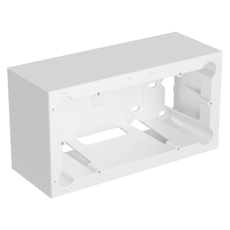 Audac WB220/SW Surface Mount Wall Box (White)