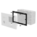 Cadre adaptateur Audac WB50/AF pour WB50 vers 3 gangs