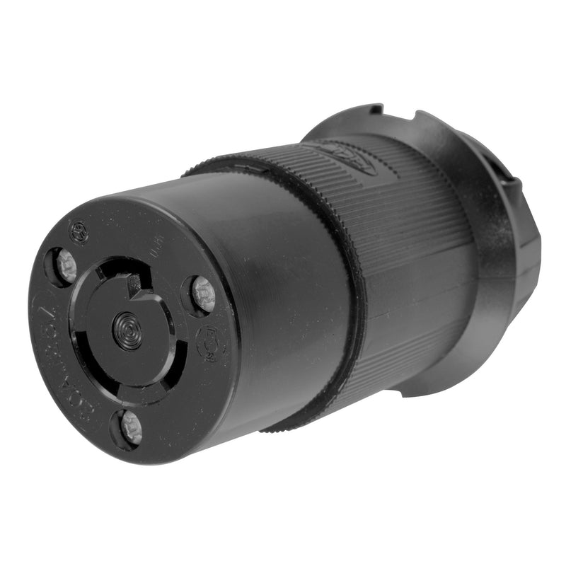 Hubbell HBL2313BK Connecteur femelle 125 V/20 A Twist-Lock (noir)