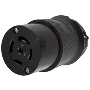 Hubbell HBL2813BK Connecteur femelle 120-208 V/30 A Twist-Lock à 5 fils