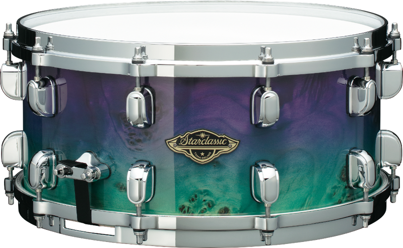Tama STARCLASSIC Walnut/Birch Snare Drum (Nebula Mappa Burl Fade) - 14"x6.5"