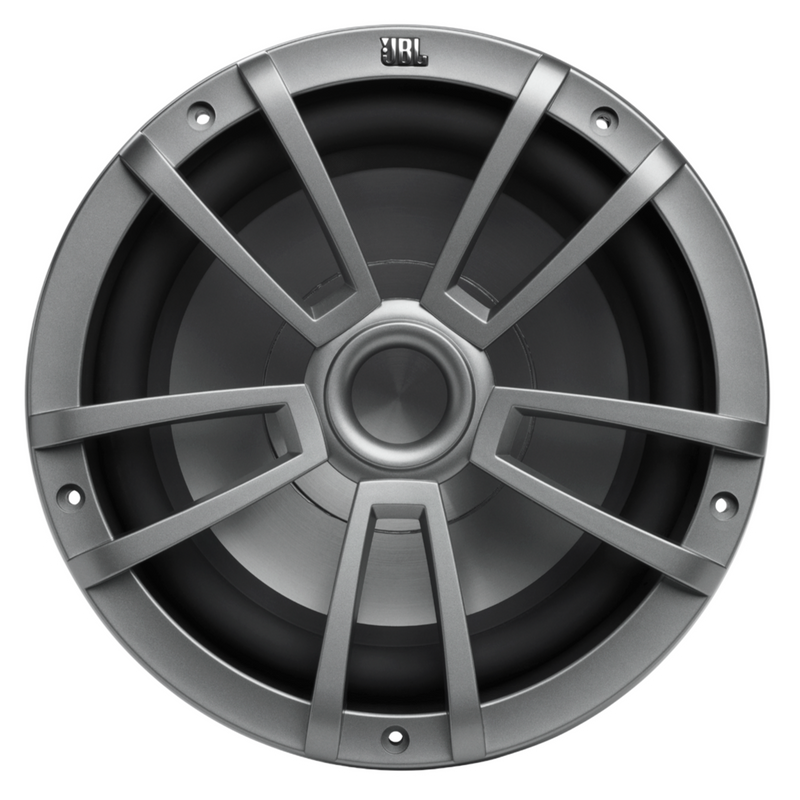 JBL STAGE MARINE 200W Marine Audio Multielement Subwoofer (Gray) - 10"