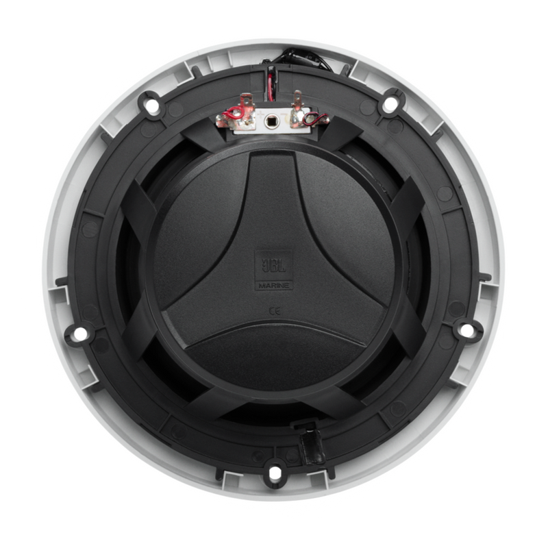 JBL STAGE MARINE 60W Two-Way Marine Audio Speaker (Pair, White) - 6 1/2"