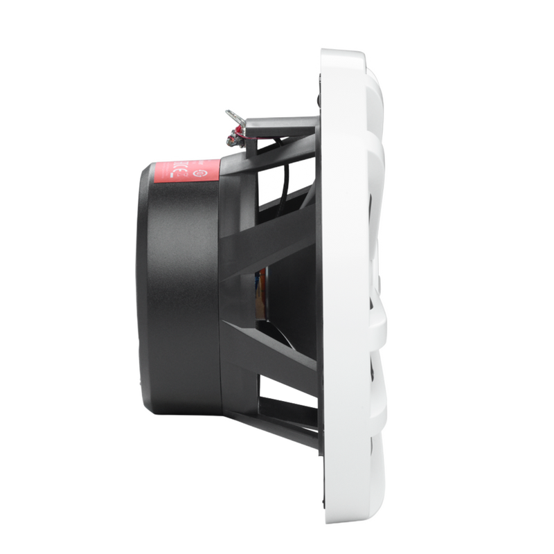 JBL STAGE MARINE 60W Two-Way Marine Audio Speaker (Pair, White) - 6 1/2"