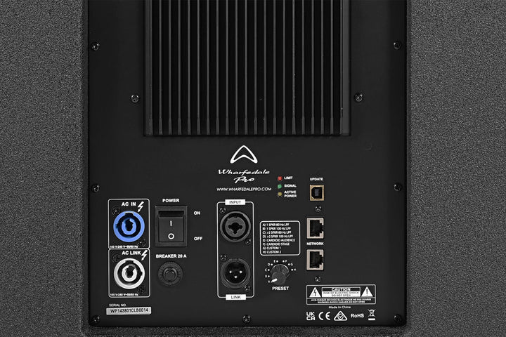Wharfedale WLA-218BA Powered Subwoofer - 2 x 18"