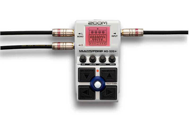 Zoom MS-50G+ MultiStomp Pedal For Guitar