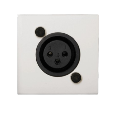 Audac WMI20/W Wall Panel Microphone Input (White)