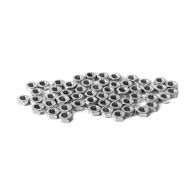 ProX X-50SDR 50 Pack of Screws and Nuts for D Series Panel Rack Connectors (M2.5 -0.45 x 8mm) Phillips