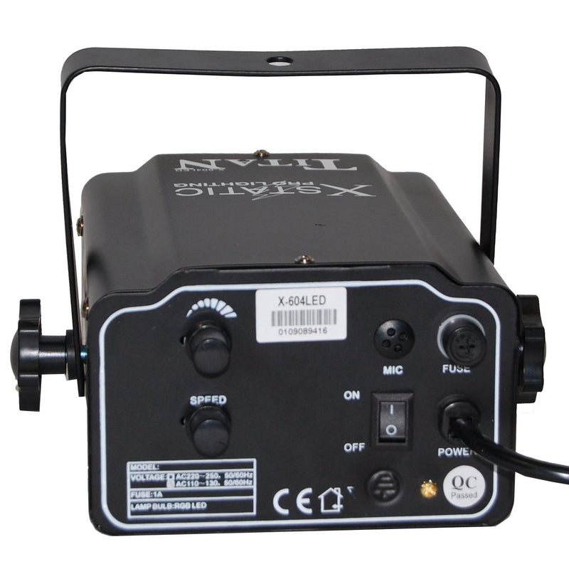 ProX X-604LED TITAN, Moonflower Style Effect Fixture