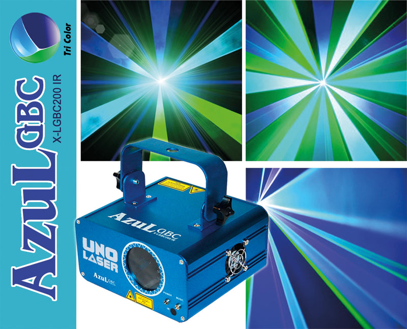 ProX X-LGBC200IR Azul GBC Laser Effect Light