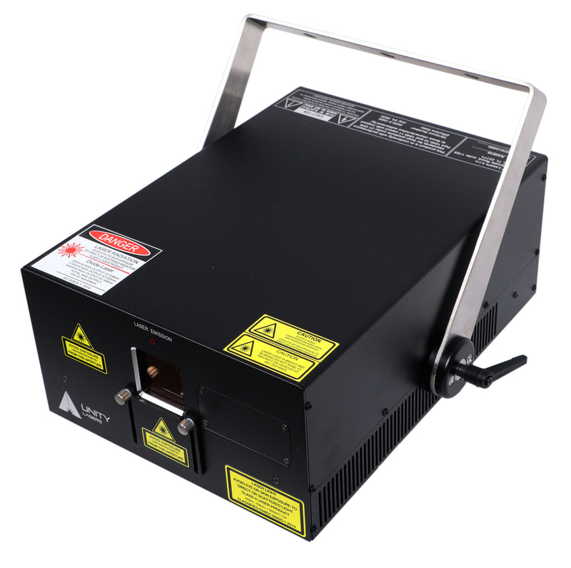 ProX X-RAW 10 RGB Unity Raw 10 Watt RGB Laser Light Show Projector System