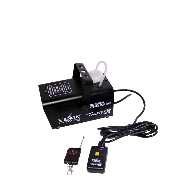 Machine à brouillard à base d'eau ProX X-T770 Twister 770 watts avec télécommande RF sans fil