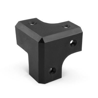 Adam Hall AH-X318787 Coin d'armoire en plastique noir - 45 mm