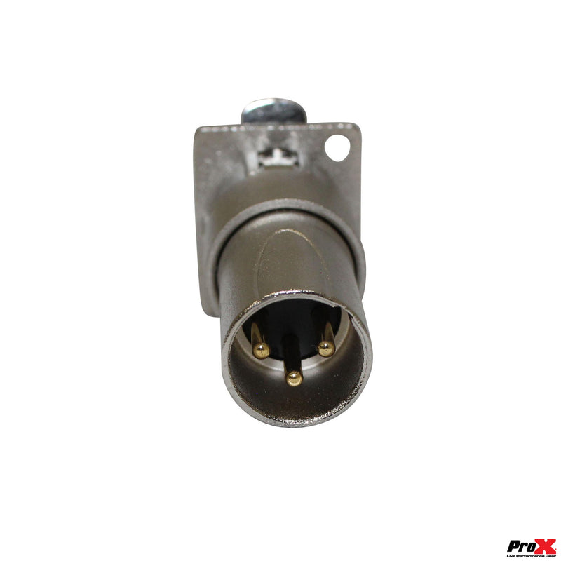 ProX XC-3FDM XLR Female To Male Adapter For Panel Mount