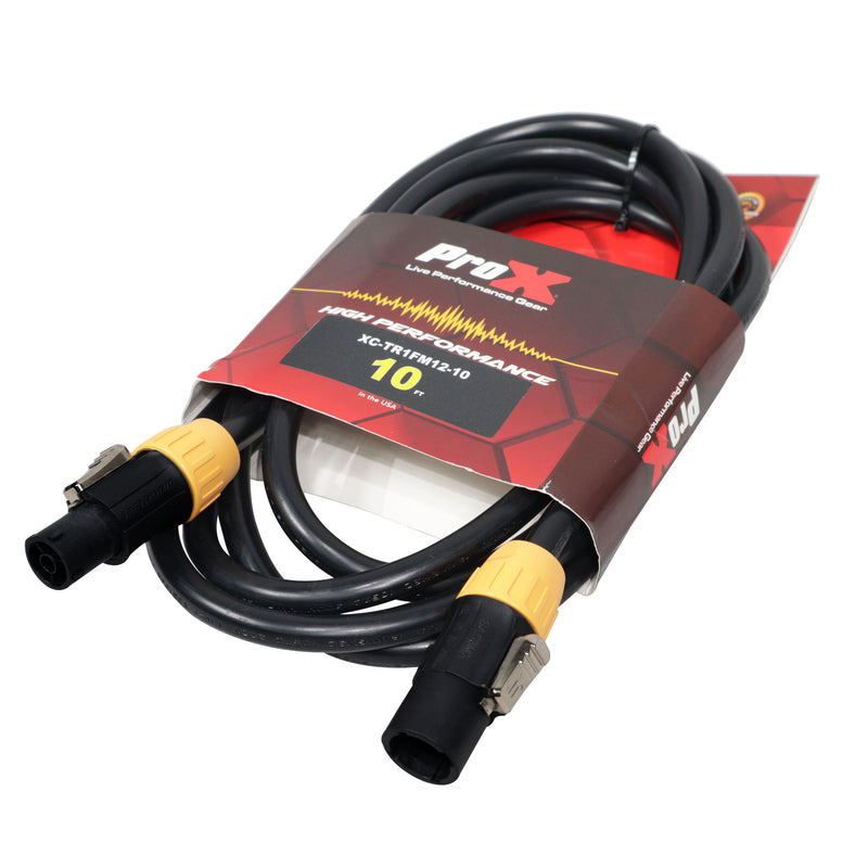ProX XC-TR1FM12-06 Male to Female 12AWG Power Cable - 6'
