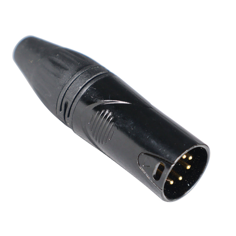ProX XC-XLRM-5P High Performance Male Panel Mount with Solder Points for XLR Mic Cable