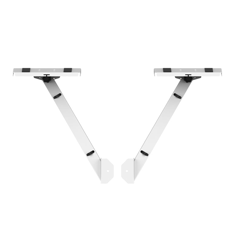 ProX XFH-B3SIDESHELFWH Pair of Audio Monitor DJ Lighting Side Mounting Stand for B3 DJ