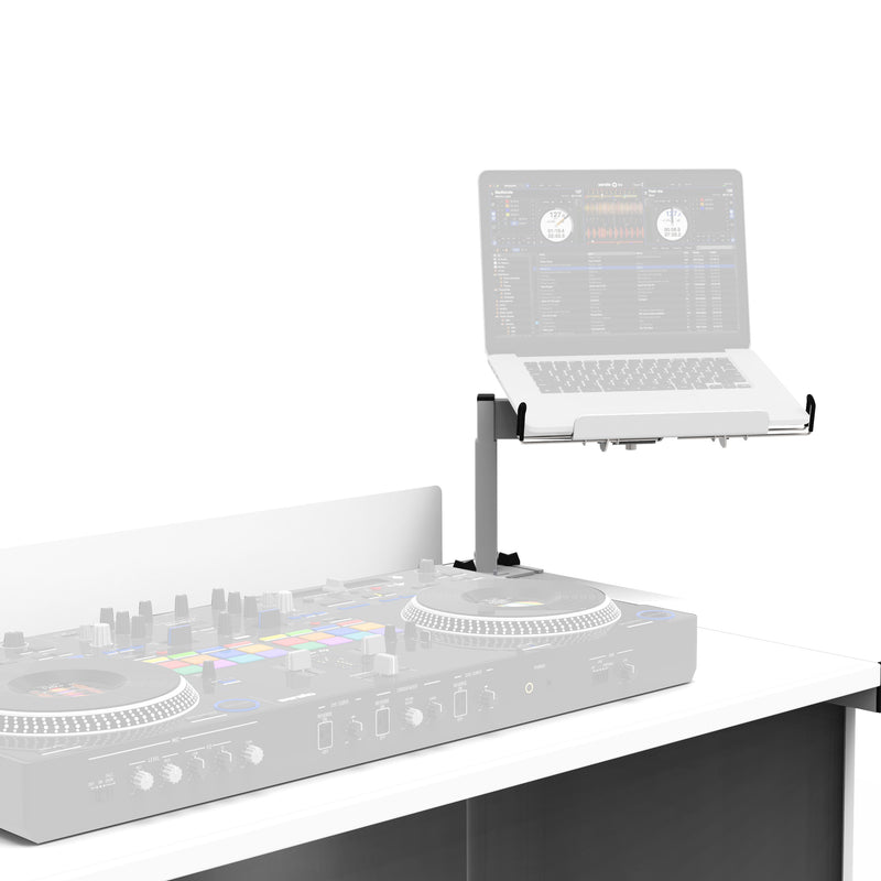 ProX XFH-HUMPTERB3WH B3 Quick Folding DJ Controller Turntable CD-J Facade Table Workstation by Humpter (White Finish)
