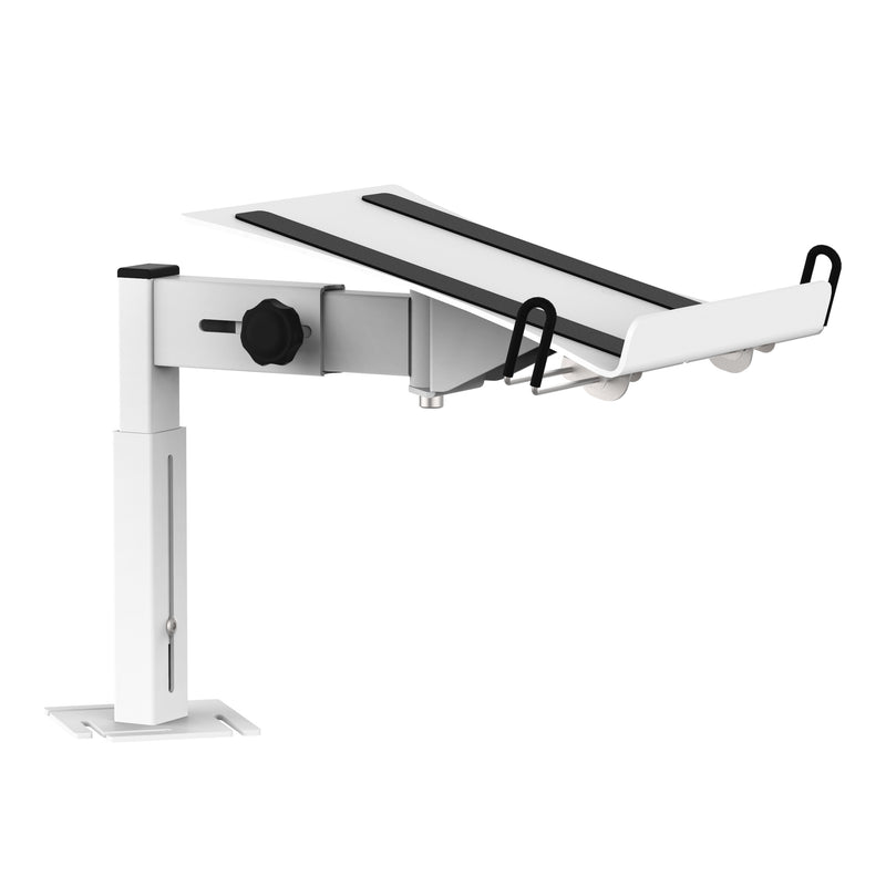 ProX XFH-HUMPTERB3WH B3 Quick Folding DJ Controller Turntable CD-J Facade Table Workstation by Humpter (White Finish)