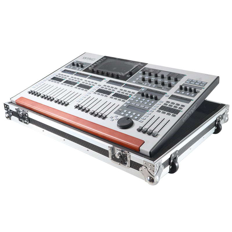 Prox xs-bwing w convient à la console de mélangeur numérique Behringer Wing Base avec roues à profil bas