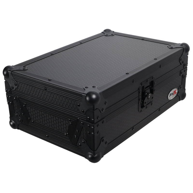Prox XS-CDBL Large Format CD-Media Player CDJ-3000 Flight Case (Black on Black)