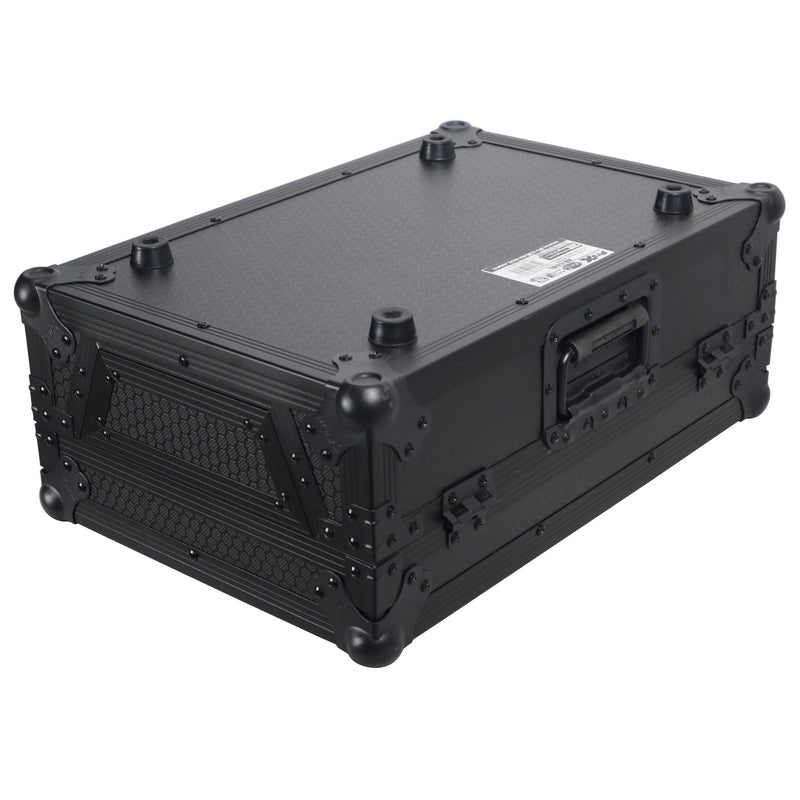 Prox XS-CDBL Large Format CD-Media Player CDJ-3000 Flight Case (Black on Black)