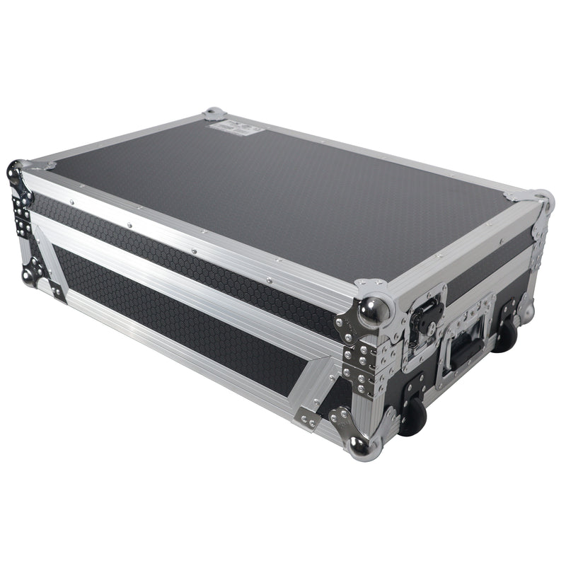 ProX XS-DDJFLX10W Case For Pioneer DDJ-FLX10 DJ Controller with 1U Rack Space Wheels