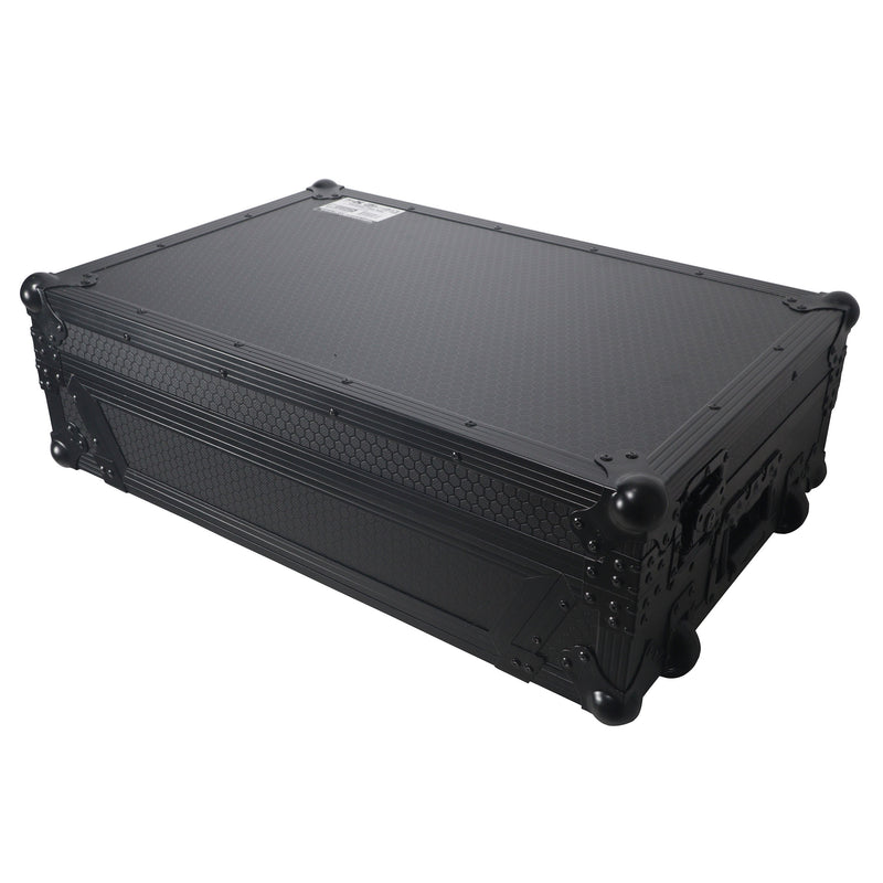 ProX XS-DDJFLX10WBL Case For Pioneer DDJ-FLX10 DJ Controller with 1U Rack Space Wheels