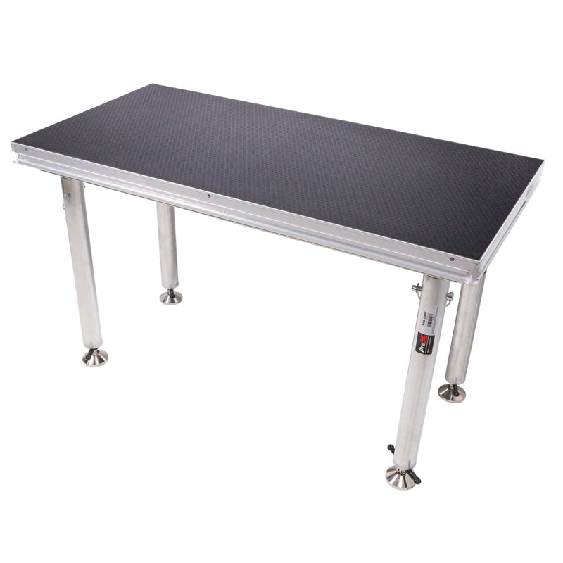 ProX XSQ-2X4MK2 Height Adjustable Single Portable Stage Unit - 28" to 48"
