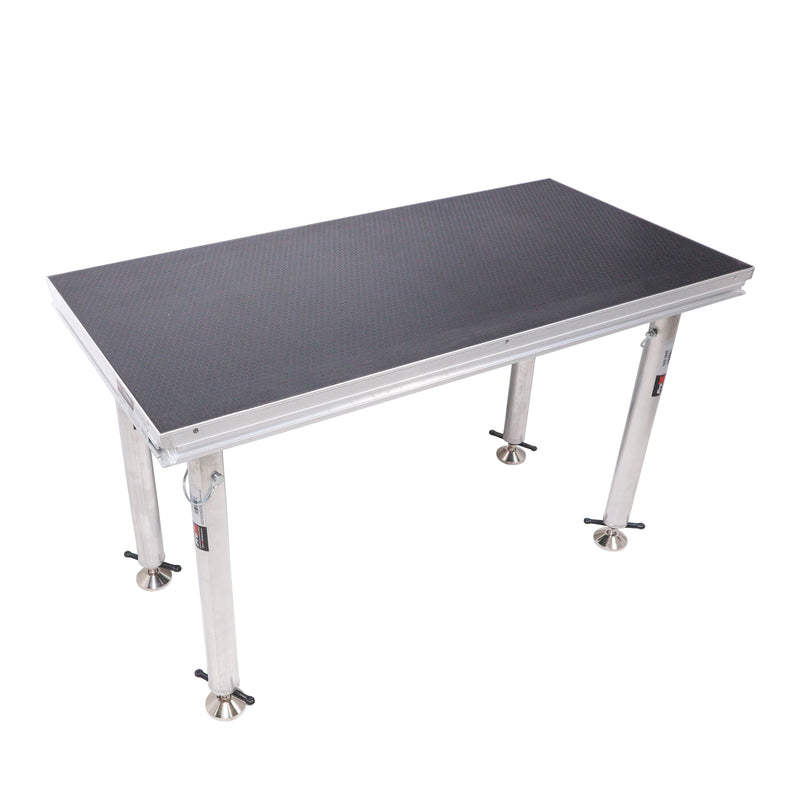 ProX XSQ-2X4MK2 Height Adjustable Single Portable Stage Unit - 28" to 48"