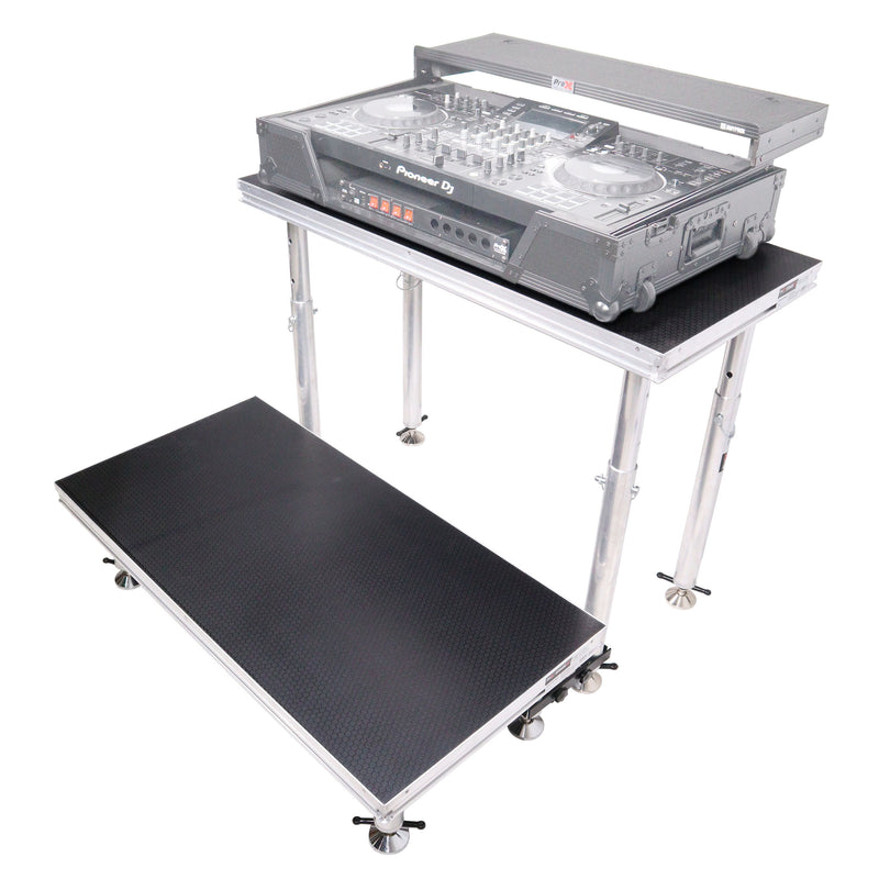 ProX XSQ-2X4MK2 Height Adjustable Single Portable Stage Unit - 28" to 48"